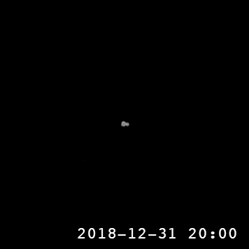 obrázek: NASA zveřejnila animaci přiblížení sondy New Horizons k planetce Ultima Thule