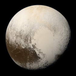 The True Colors of Pluto
