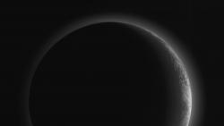 A Full View of Pluto's Stunning Crescent
