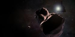 Artist's Impression: New Horizons Encountering 2014 MU69