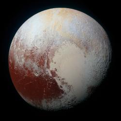 The Rich Color Variations of Pluto
