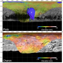 Global Mosaics of Pluto and Charon