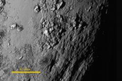 The Icy Mountains of Pluto (annotated)