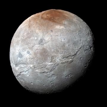 Charon in Enhanced Color