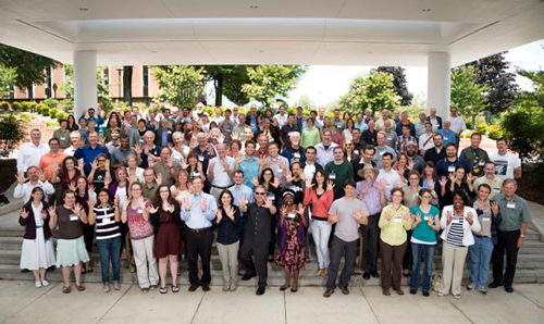 Participants at the Pluto system science conference
