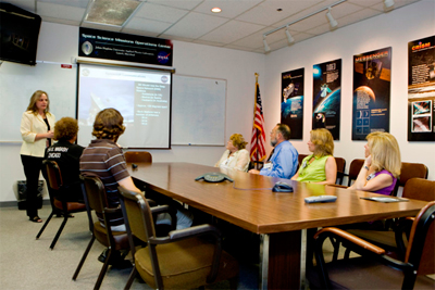 August Tour of Mission Operations Center