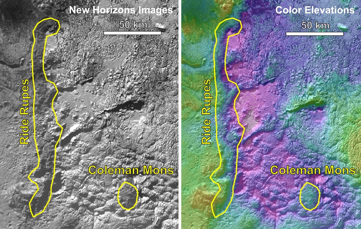 Pluto's giant ice volcanoes may still be erupting