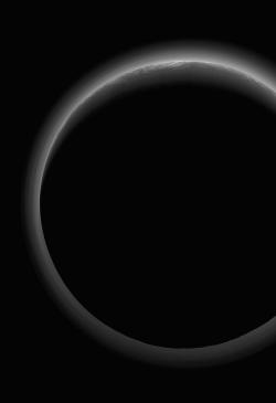 Pluto's 'Twilight Zone' (Full Image)