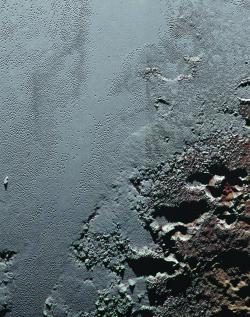 The Jagged Shores of Pluto's Highlands