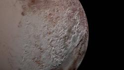 Pluto's Bladed Terrain