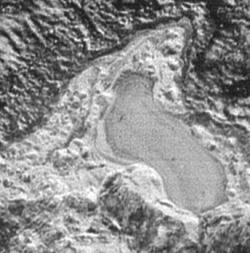 Pluto: On Frozen Pond