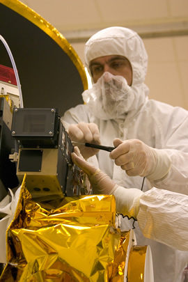 The Alice ultraviolet spectrometer aboard New Horizons.